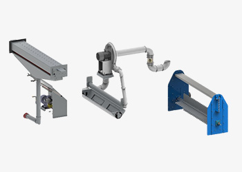 NEWtainer® Modul+ Hochdruck-Bandwascheinrichtung Bandabblasung Produkt-Wendewerk