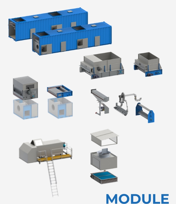 Bandtrocknungsanlage von Wenner Systemtechnik
