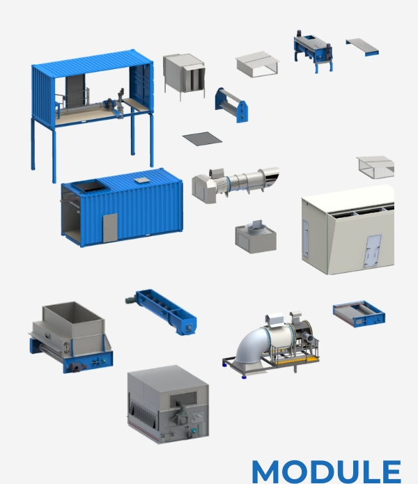 Bandtrocknungsanlage von Wenner Systemtechnik
