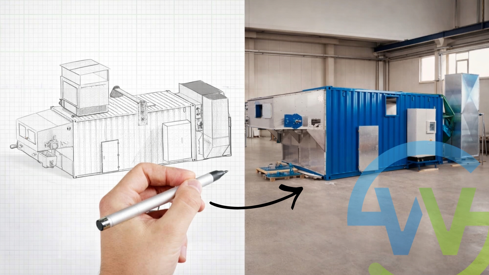 Modular belt dryer NEWtainer Modul+ pilot dryer