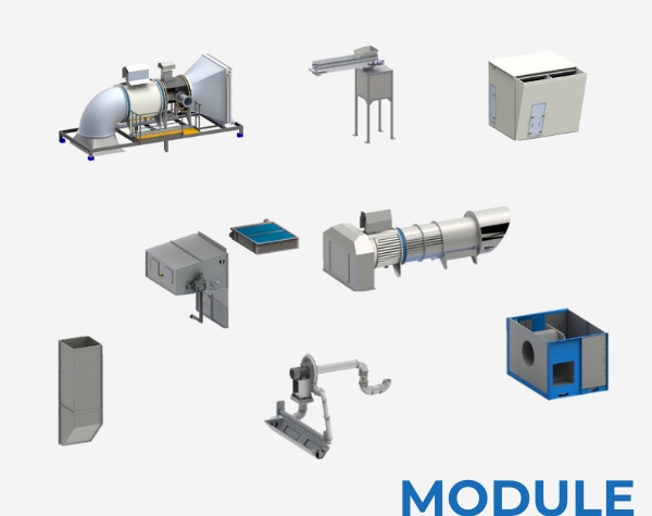 Bandtrocknungsanlage von Wenner Systemtechnik