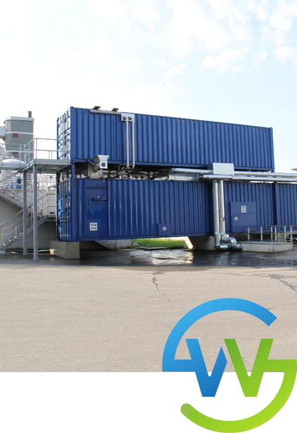 CO2 savings with Wenner Systemtechnik container-based drying systems
